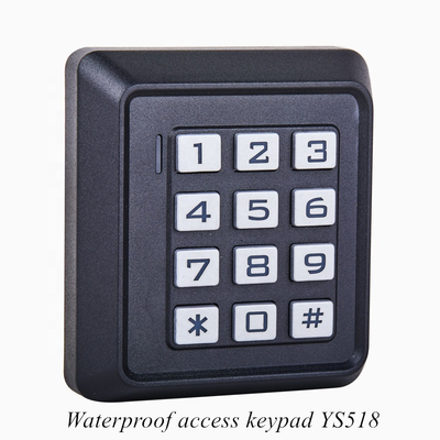 自動ドアのキーパッド防水IP68 RFID 125khzのアクセス管理のキーパッドは2000人のユーザーと独立ドア記入項目システムをコードした